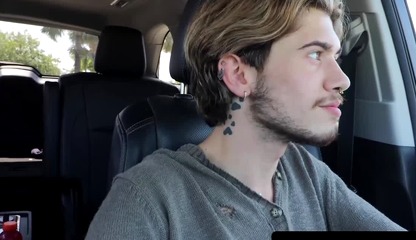 Muscular stepdad Michael Roman feeds stepson Ryan Kneeds his massive cock deepthroat