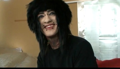 Alternate stud strokes his massive fat cock intensely and loves it