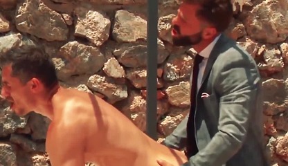 Latino businessman Hector de Silva plows deep into model Jay Roberts