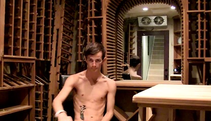 Twink Jasper Robinson relentlessly strokes his cock and fingers solo