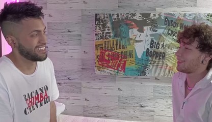 Camilo Brown and Martin Scrappy got into a hot session after piercing