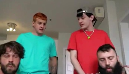 Chilling with our horny Stepdads@TwinkSwaping