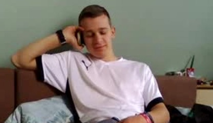 Verbal sex on cell phone while showing off and jerk off