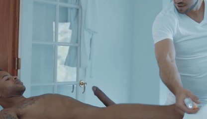 Masseuse Dante's back rub leads to intense anal session