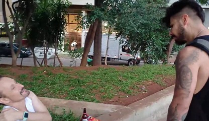 I met him in the square&comma; started talking and got my dick in at home&period;