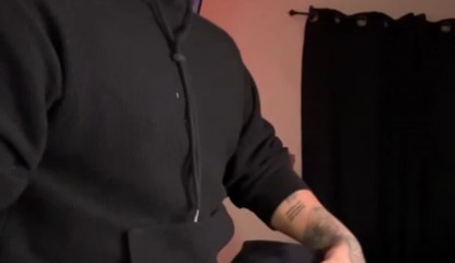 Latino Blown By Sneaky Link While Family Is Home